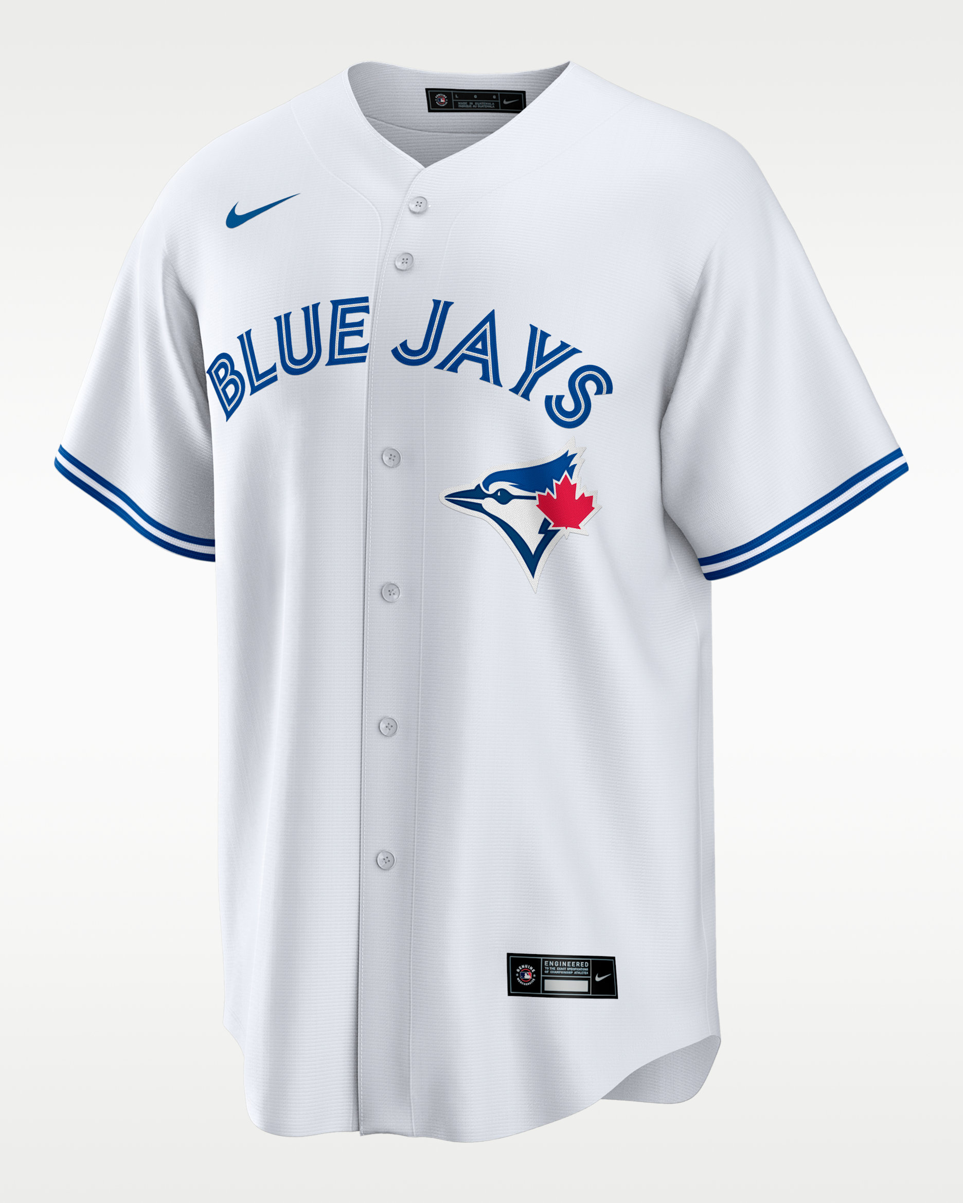 Andrés Giménez Toronto Blue Jays Men's Nike MLB Replica Jersey